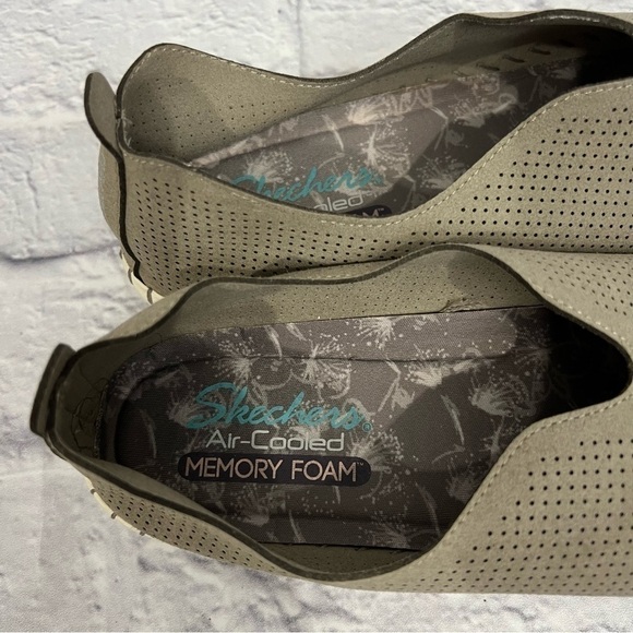 Skechers Women's Sepulveda BLVD - Let's Hang Slip On Sneakers Gray size 9 - Picture 7 of 9